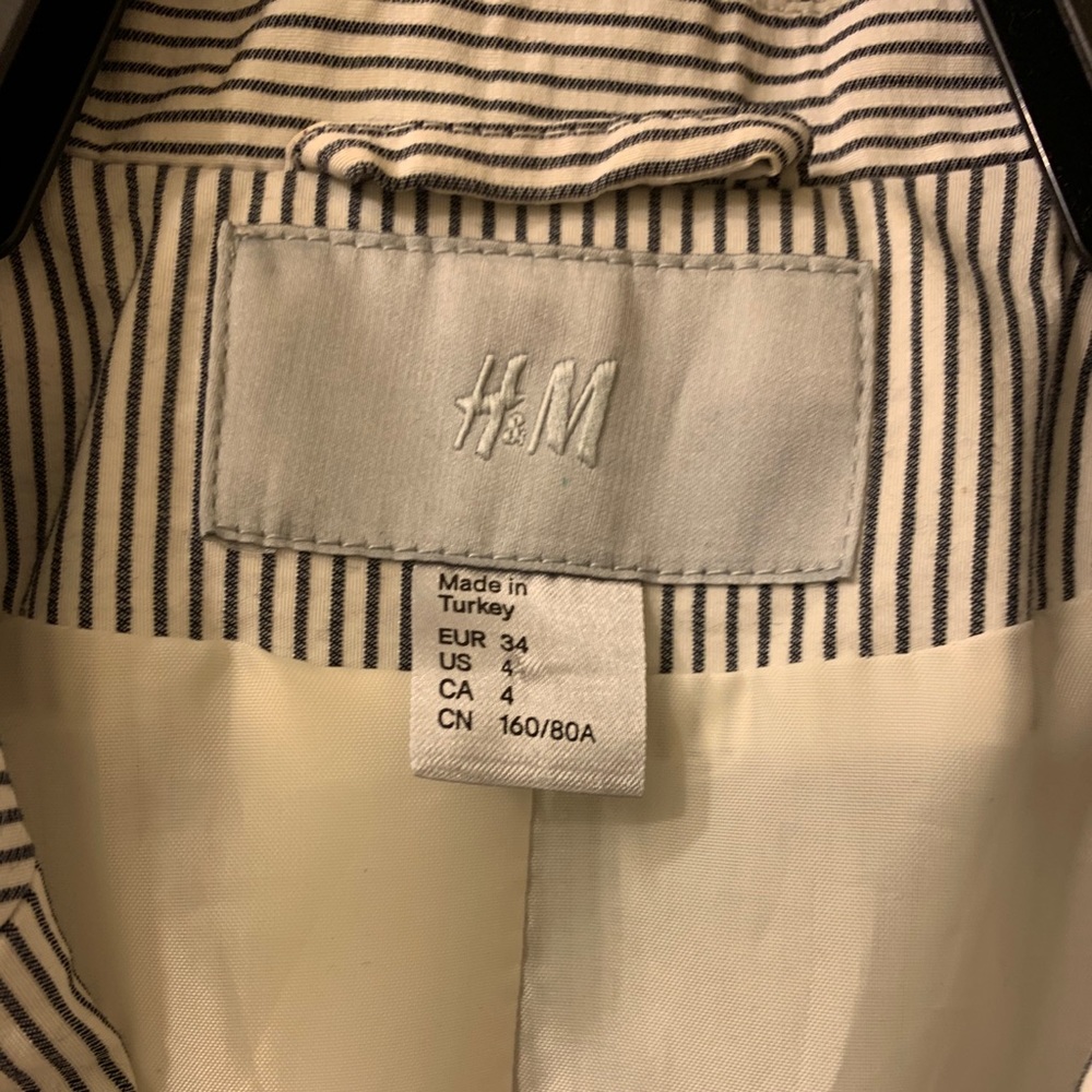 Hm Stripe Blazer - image 2